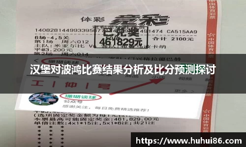 汉堡对波鸿比赛结果分析及比分预测探讨