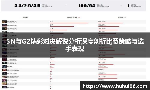 SN与G2精彩对决解说分析深度剖析比赛策略与选手表现